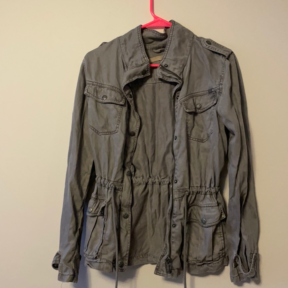 Simple grey jacket